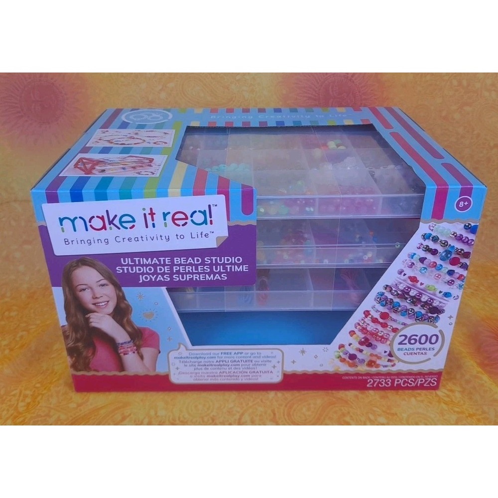 Make It Real Bringing Creativity To Life Jewelry Making Bracelets 2733 Pieces